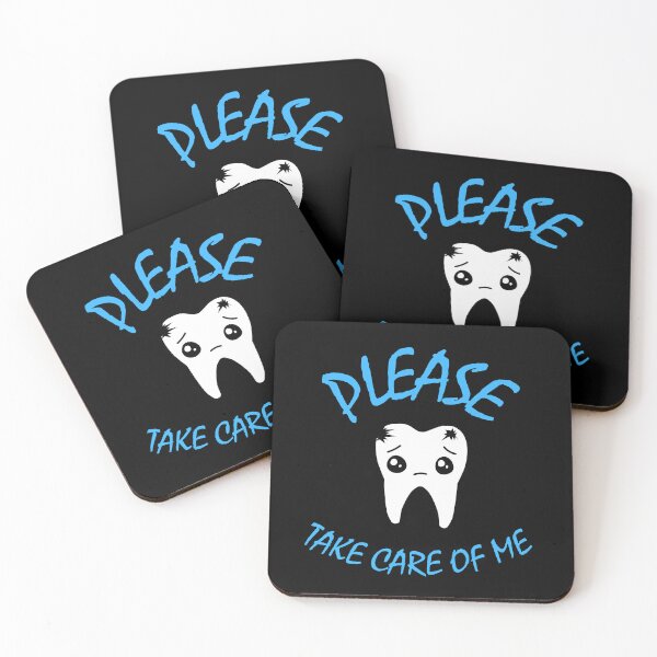 Item preview, please take care of me, sad tooth designed and sold by CypisDesign.