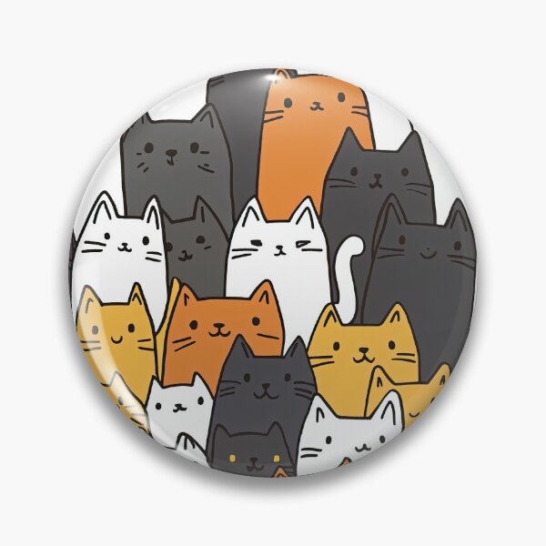 Item preview, Cute Cat Pattern designed and sold by KiwiGrizzly.