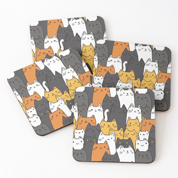 Item preview, Cute Cat Pattern designed and sold by KiwiGrizzly.