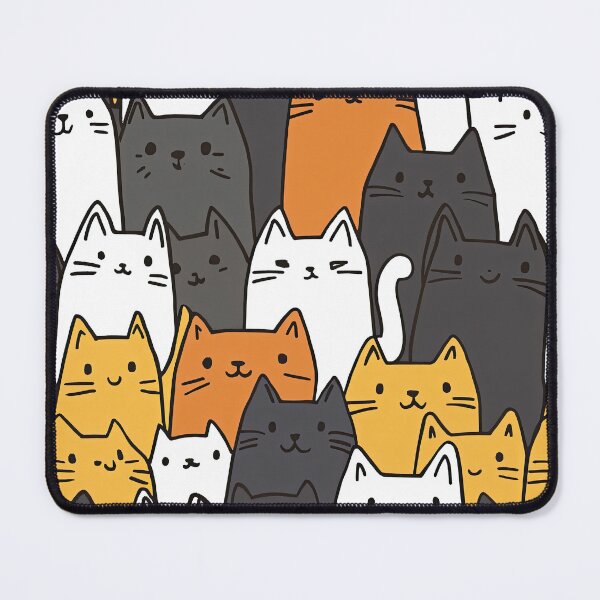 Item preview, Cute Cat Pattern designed and sold by KiwiGrizzly.
