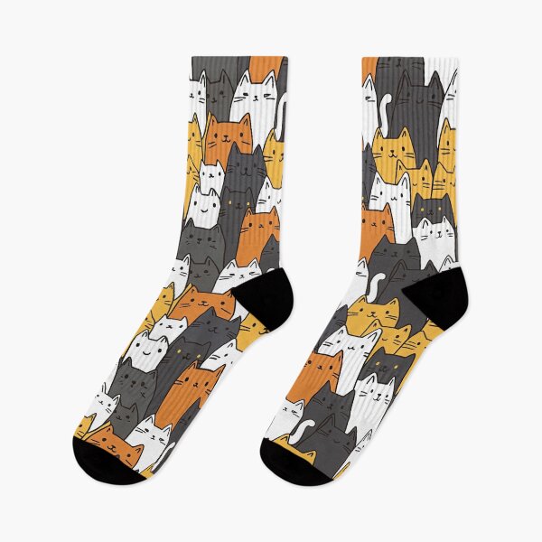 Item preview, Cute Cat Pattern designed and sold by KiwiGrizzly.