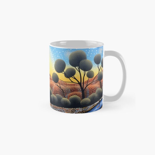 Item preview, Aboriginal Authentic Art - Australian Native Dawn designed and sold by GrinGalore.