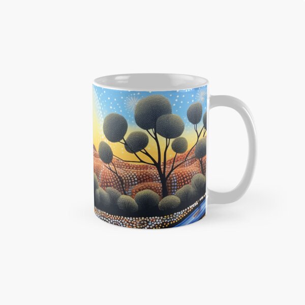 Item preview, Aboriginal Inspired Dot Art - Australian Native Dawn designed and sold by GrinGalore.