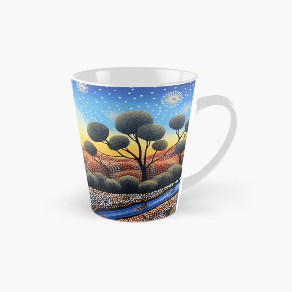 Item preview, Aboriginal Inspired Dot Art - Australian Native Dawn designed and sold by GrinGalore.