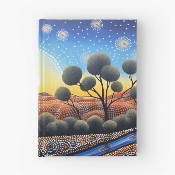 Item preview, Aboriginal Inspired Dot Art - Australian Native Dawn designed and sold by GrinGalore.