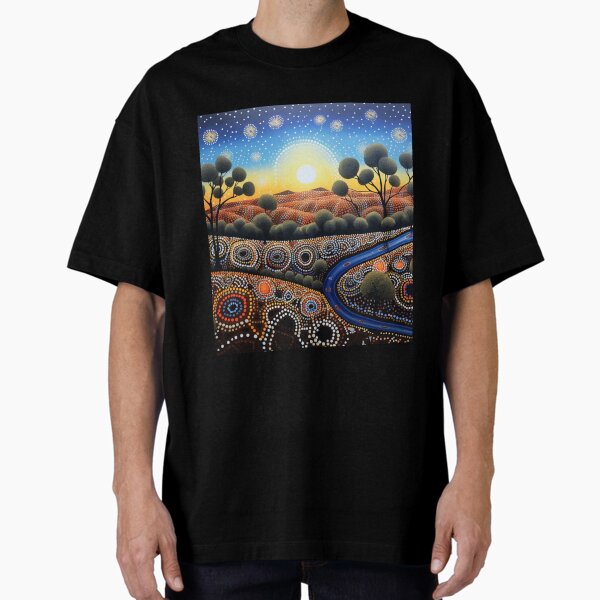 Item preview, Aboriginal Authentic Art - Australian Native Dawn designed and sold by GrinGalore.