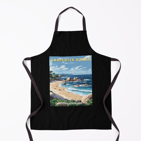 Item preview, Carpenter Rocks in South Australia Retro Travel Art Landscape designed and sold by MaateoDesign.