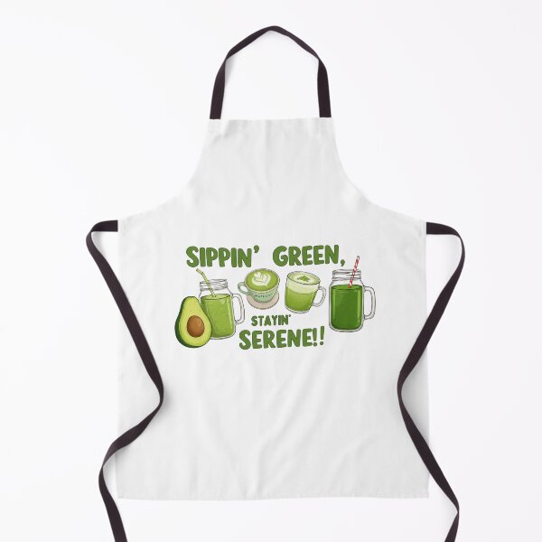 Item preview, Sippin’ Green, Stayin’ Serene! designed and sold by FitEnvy.