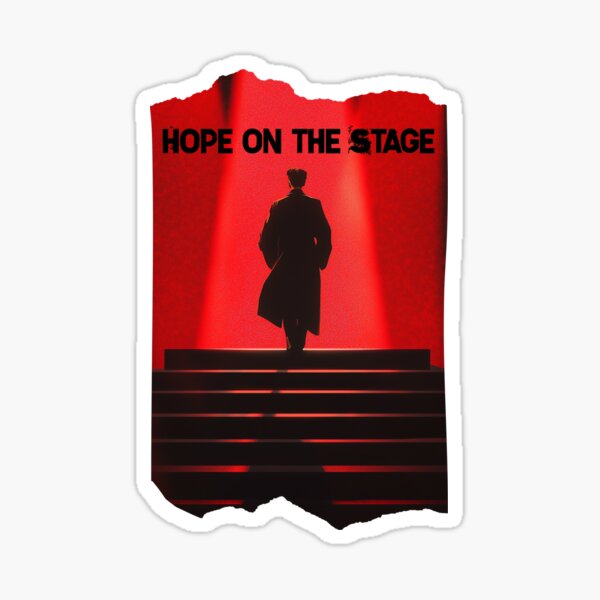 Artikel-Vorschau von Hope on the Stage – Minimalistisches Konzert-Vektordesign, designt und verkauft von SotaVibes.