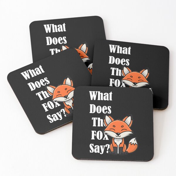 Item preview, What Does The Fox Say? designed and sold by MonkiFlipp.