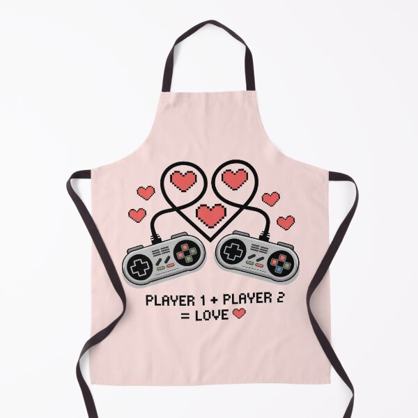 Item preview, Gamer Couple Love | Retro Gaming Valentine Design designed and sold by cabana.space.