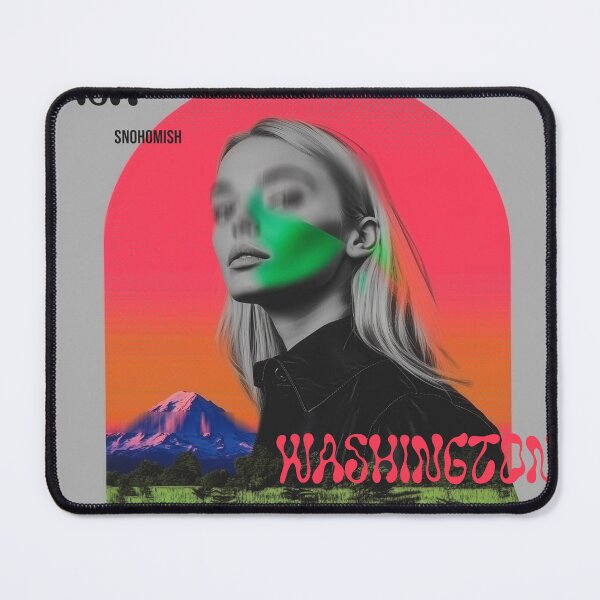 Item preview, Visit Snohomish Washington artwork designed and sold by Maxamalism.