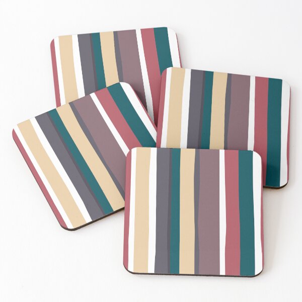 Item preview, Vertical Stripes Natural Palette designed and sold by SpottedPilot.