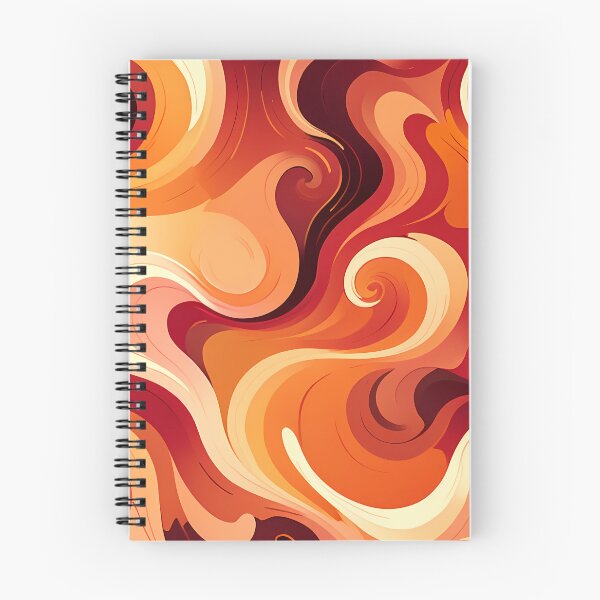 Item preview, Warm Abstract Swirls designed and sold by Flash Flick Ideas.