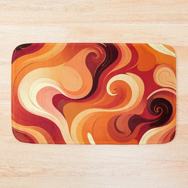 Item preview, Warm Abstract Swirls designed and sold by Flash Flick Ideas.