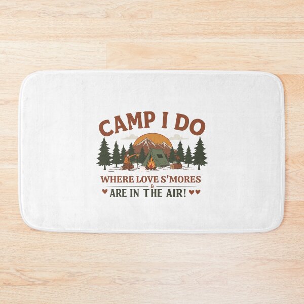 Item preview, Camp I Do – Where Love & S’mores Are in the Air designed and sold by FitEnvy.