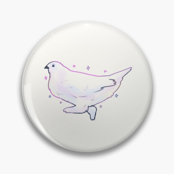 Item preview, white tailed ptarmigan drawing  designed and sold by Mayarartsy.