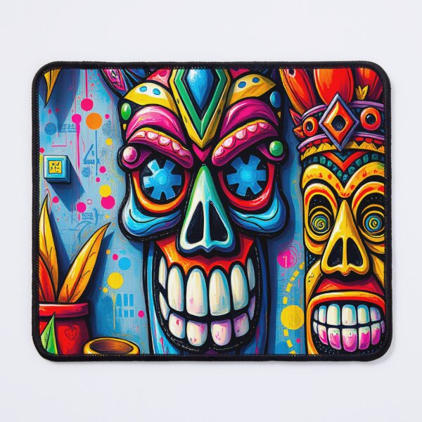 Item preview, Tiki Totems designed and sold by MatrixTattoo.