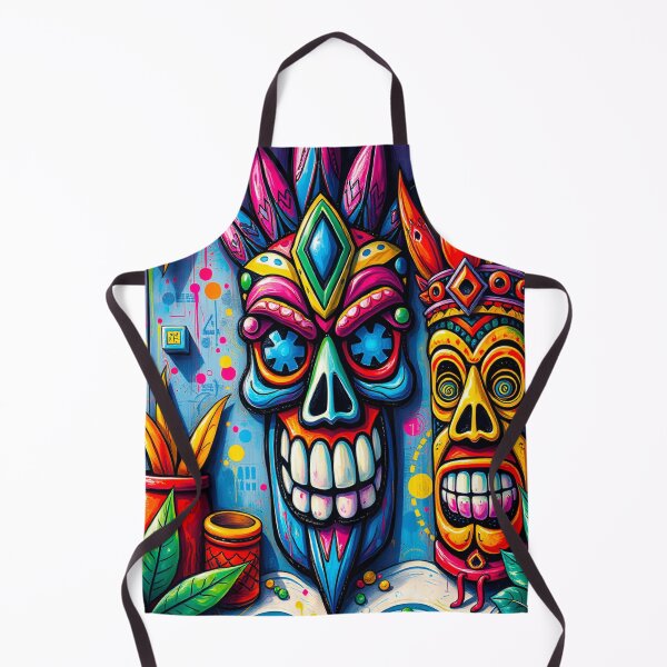 Item preview, Tiki Totems designed and sold by MatrixTattoo.