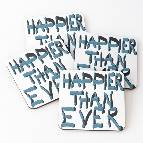 Item preview, Happier than ever Stone inscription designed and sold by GregorProjector.