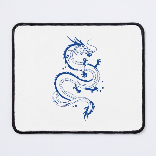 Item preview, oriental blue dragon designed and sold by wi geon.