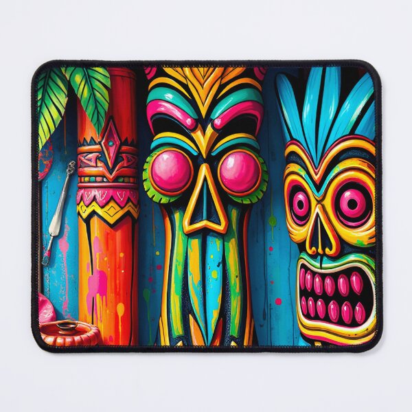 Item preview, Tiki Totems designed and sold by MatrixTattoo.