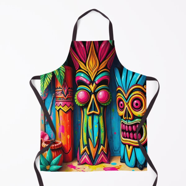 Item preview, Tiki Totems designed and sold by MatrixTattoo.