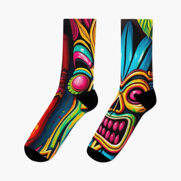 Item preview, Tiki Totems designed and sold by MatrixTattoo.