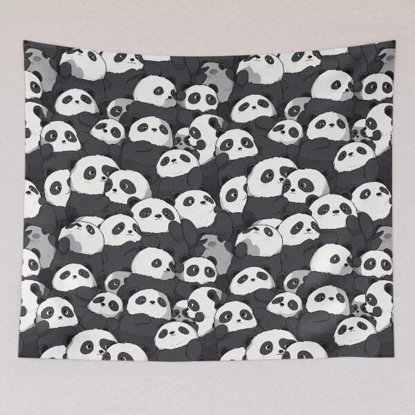 Item preview, Cute panda Pattern designed and sold by KiwiGrizzly.