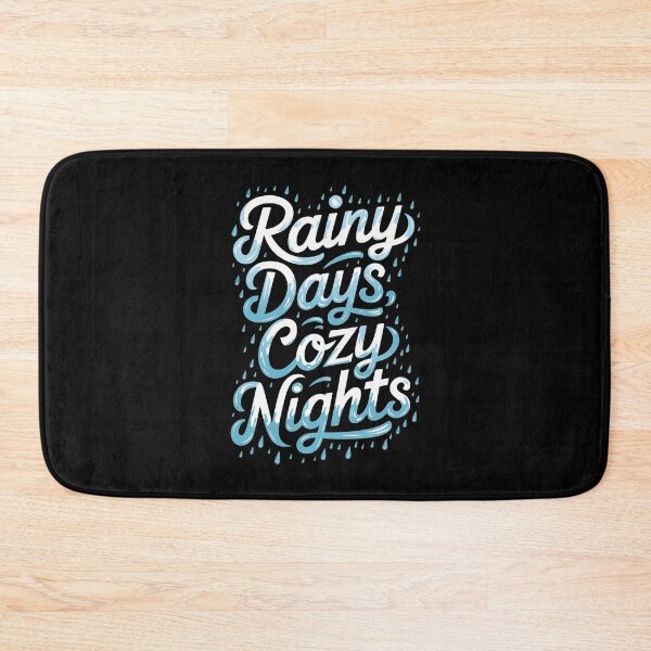 Item preview, Rainy Days, Cozy Nights designed and sold by ZAIKY DREAMS.