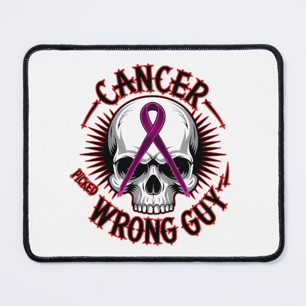 Item preview, Cancer Picked the Wrong Guy Survivor's Bold Statement designed and sold by Amanda's Factory.