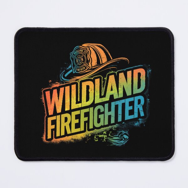 Item preview, Wildland firefighter, firefighter's hat designed and sold by MadCatPrints.