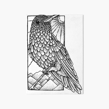 Item preview, Minimalistischer Kolibri, Sonne und Berge designed and sold by Lina Natalia Chaves Grijalba.