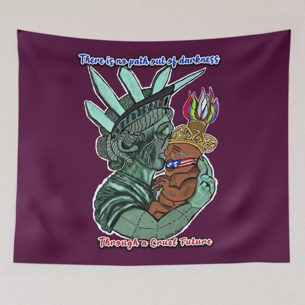 Item preview, Lady Liberty sorrow is for American Hatred designed and sold by reallypathetic.