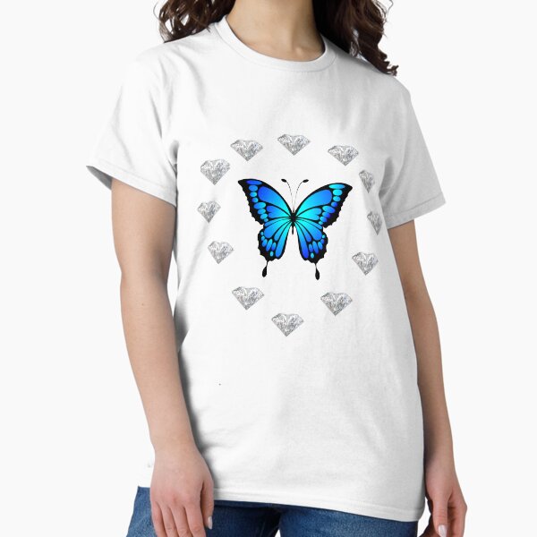 Aperçu de l'œuvre Papillon diamant bleu créée et vendue par evacreations14.