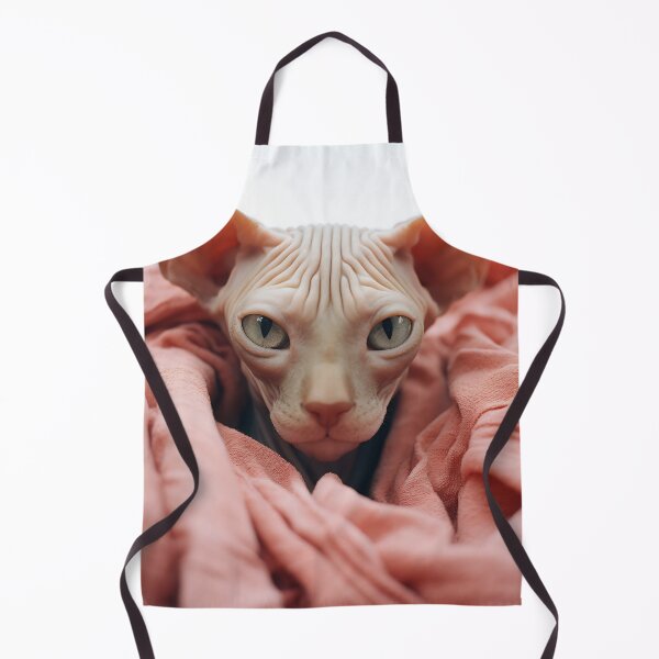 Item preview, Majestic Sphynx Cat Wrapped in Cozy Blanket designed and sold by anytka.