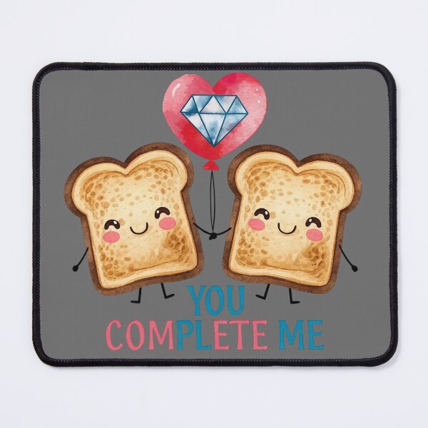 Item preview, Perfect Pair: Toast and Love designed and sold by StomirDesign.