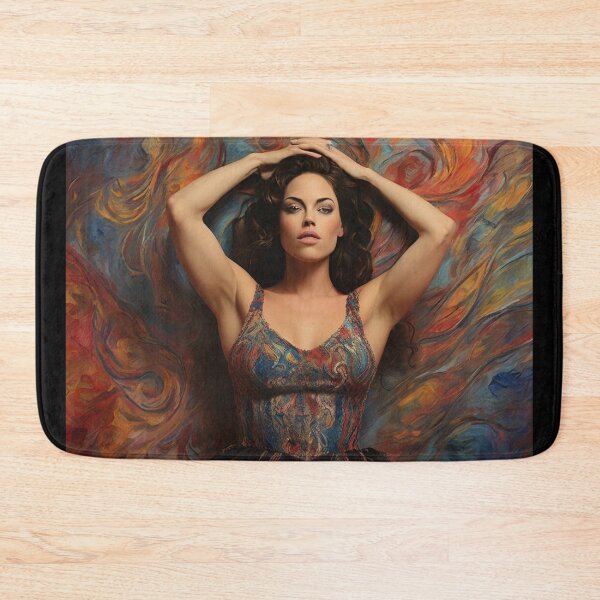 Item preview,  Expressionistic artwork featuring a beautiful woman designed and sold by Vintage Designs +.