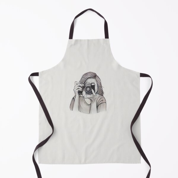 Item preview, Girl With Camera, Photographer, Drawing designed and sold by JoyfulWhimsy.