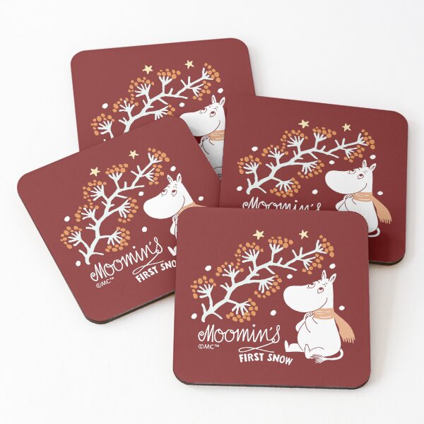 Item preview, Moomin Moomintroll Moomin's First Snow Autumn designed and sold by MoominStore.