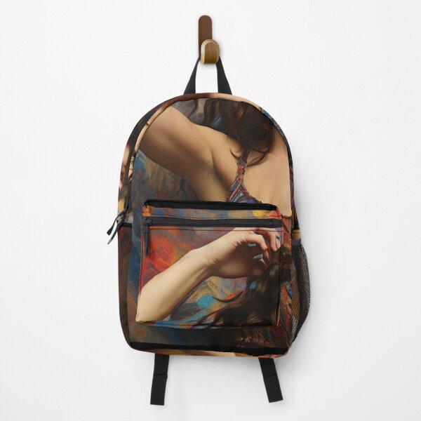 Item preview, Expressionistic artwork featuring a beautiful woman designed and sold by Vintage Designs +.