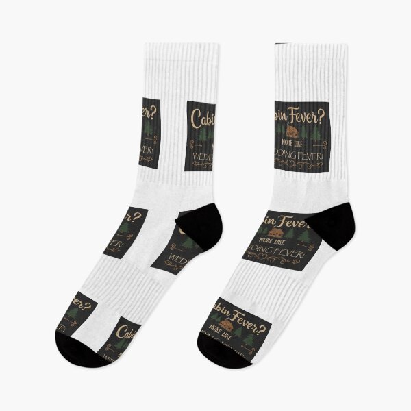 Item preview, Cabin Fever? More Like Wedding Fever!?️?" (For a mountain getaway!) designed and sold by FitEnvy.