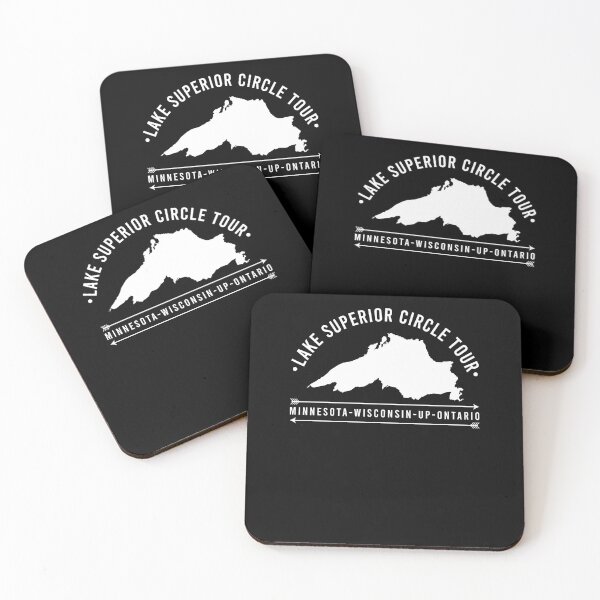 Item preview, Lake Superior Circle Tour Minnesota Wisconsin Ontario UP designed and sold by Sinful Charm.