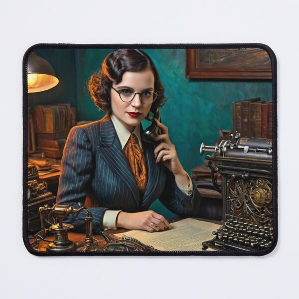 Item preview, Vintage Office Secretary designed and sold by TheDarkWardrobe.