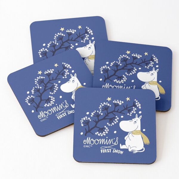 Item preview, Moomin's First Snow Winter Moomintroll designed and sold by MoominStore.