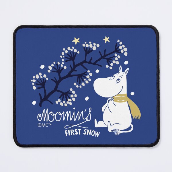 Item preview, Moomin's First Snow Winter Moomintroll designed and sold by MoominStore.