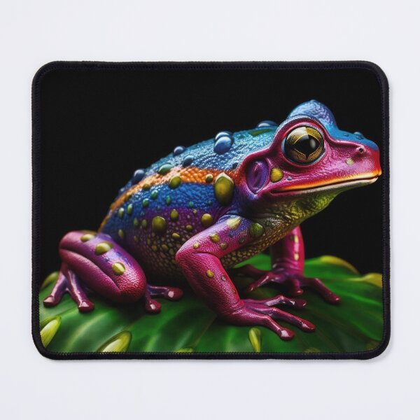 Item preview, Poison vivid color frog. Poisonous animal of tropical rainforest. Pet in terrarium designed and sold by anytka.