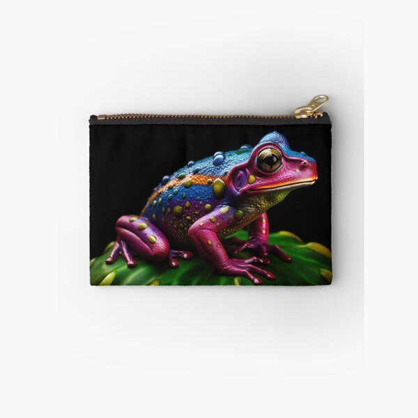 Item preview, Poison vivid color frog. Poisonous animal of tropical rainforest. Pet in terrarium designed and sold by anytka.