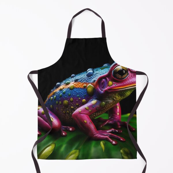 Item preview, Poison vivid color frog. Poisonous animal of tropical rainforest. Pet in terrarium designed and sold by anytka.