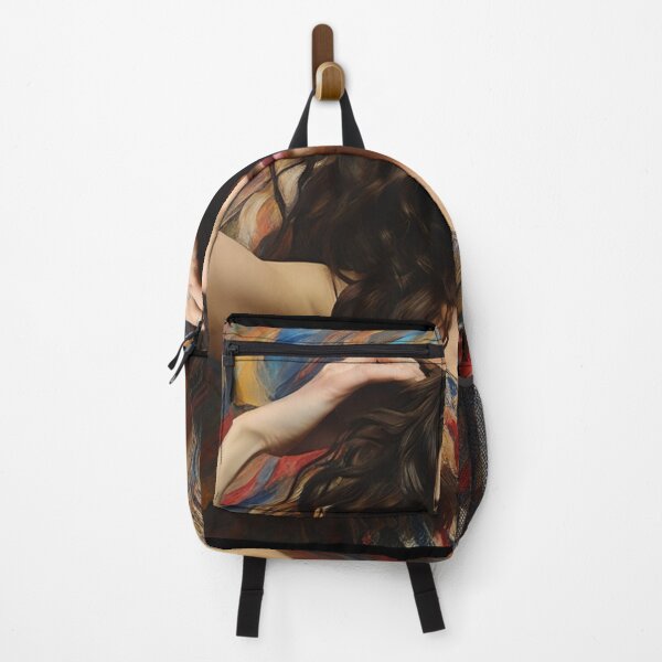 Item preview, Expressionistic artwork featuring a beautiful woman designed and sold by Vintage Designs +.